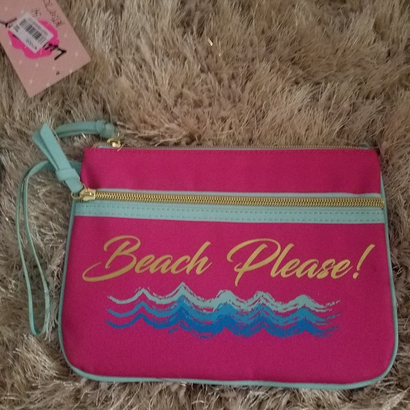 Betsey Johnson Handbags - Luv Johnson (Betsey) Beach Wristlet